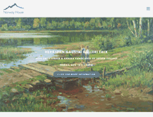 Tablet Screenshot of norwayhouse.org